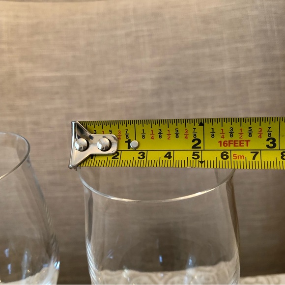 2 Wine Glasses Cordials Crystal Port Sauternes - Picture 7 of 8